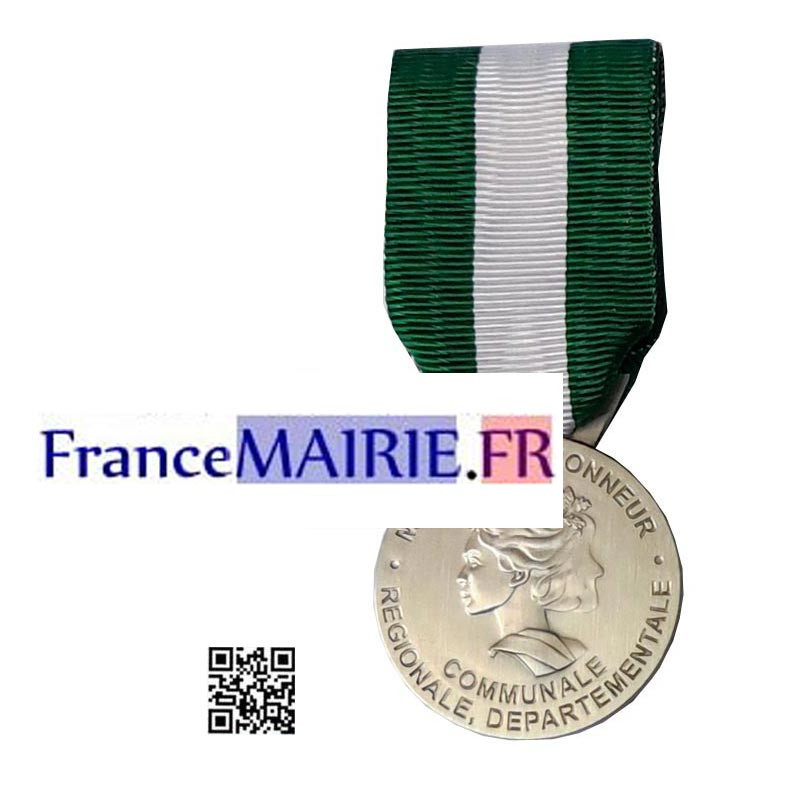 Madaille d'honneur Communale Argent 20 ans d'ancienneté