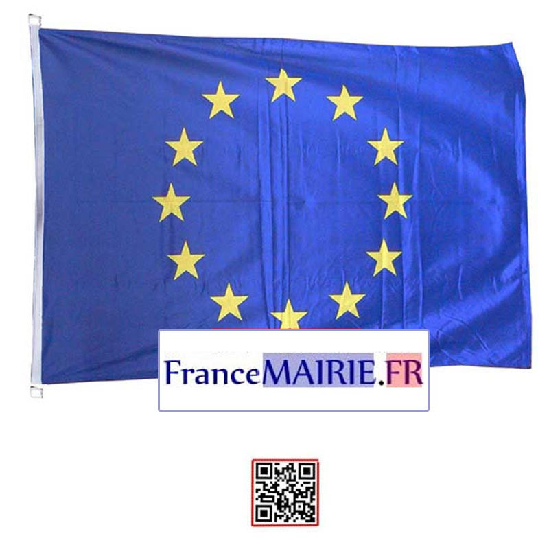 DRAPEAU PAVILLON Europe 120 / 180 cm pour mat