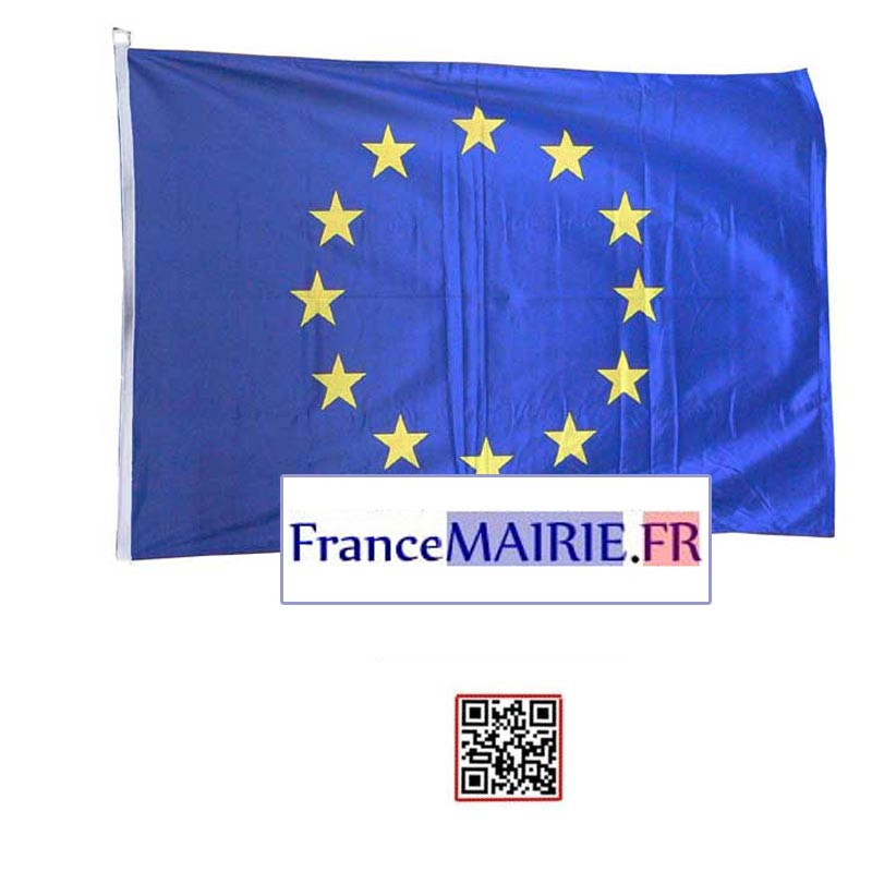 DRAPEAU PAVILLON Europe 100 / 150 cm pour mat