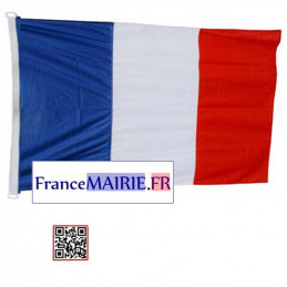 DRAPEAU PAVILLON Tricolore 120 / 180 cm pour mat