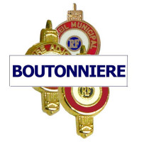 INSIGNES BOUTONNIERE MAIRIE